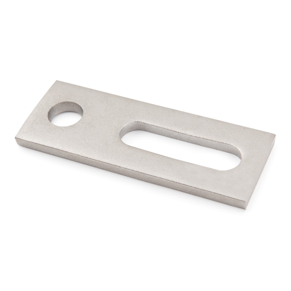 PMO [CP] Accesorios regulables para la instalación de placas solares. Placa para tornillo doble rosca. Inoxidable A2